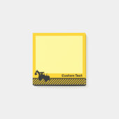 Excavator Post-it® Notes (Voorkant)