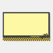 Excavator Post-it® Notes (Voorkant)