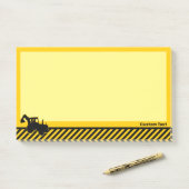 Excavator Post-it® Notes (Op bureau)