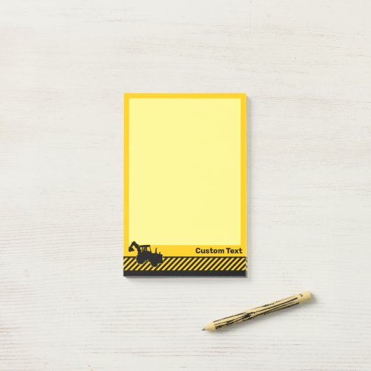 Excavator Post-it® Notes (Op bureau)