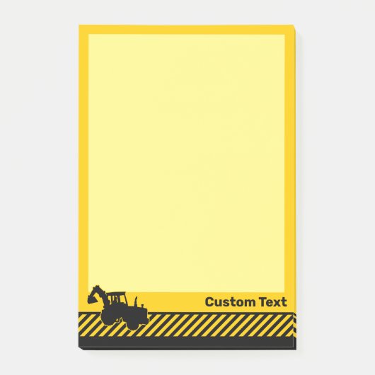 Excavator Post-it® Notes (Voorkant)