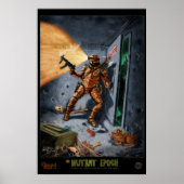 Excavator retreating : de mutante epoch poster (Voorkant)