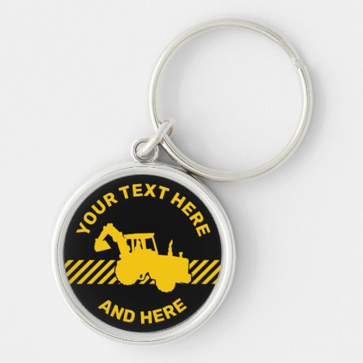 Excavator Sleutelhanger (Voorkant)