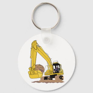 Excavator Sleutelhanger