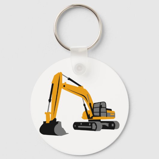 Excavator Sleutelhanger (Voorkant)