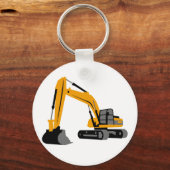Excavator Sleutelhanger (Voorkant)