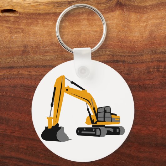 Excavator Sleutelhanger (Voorkant)