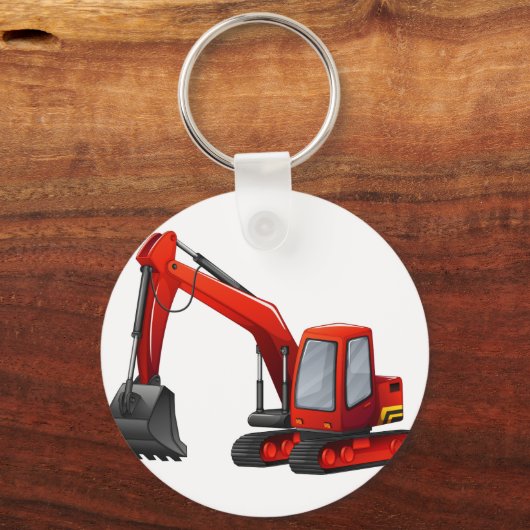 Excavator Sleutelhanger (Voorkant)