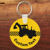 Excavator-Sleutelhanger Sleutelhanger (Voorkant)