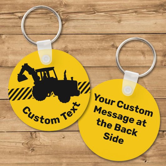 Excavator-Sleutelhanger Sleutelhanger