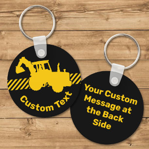 Excavator-Sleutelhanger Sleutelhanger