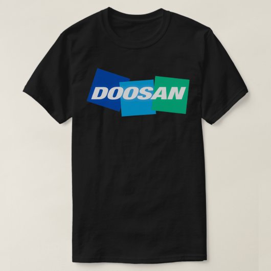 EXCAVATOREN DOOSAN LOGO T-SHIRT (Design voorkant)