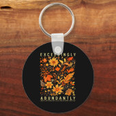 Exceedingly Abundantly - Ephesians 3_20 Christian  Sleutelhanger (Voorkant)