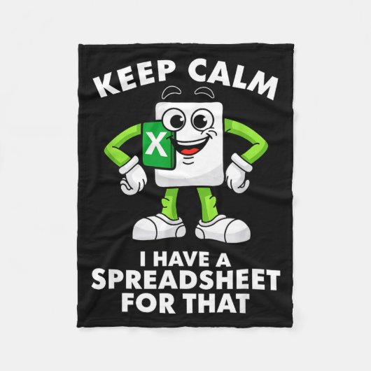 Excel Coworker Employee Farewell Goodbye Birthday  Fleece Deken (Voorkant)