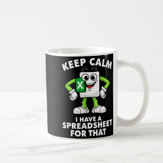 Excel Coworker Employee Farewell Goodbye Birthday Koffiemok (Rechts)