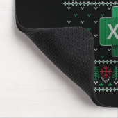 Excel Freak In The Sheets Spreadsheet Ugly Sweater Muismat (Hoek)