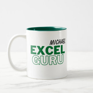 Excel Guru Funny Accounting Tweekleurige Koffiemok