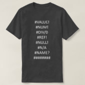 EXCEL PROBLEMEN T-SHIRT (Design voorkant)