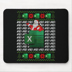 Excel Ref Fout Spreadsheet Kerstman Schriftuur Ont Muismat