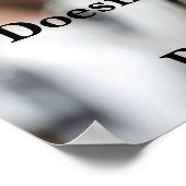 Excellence Motivational Poster (Hoek)