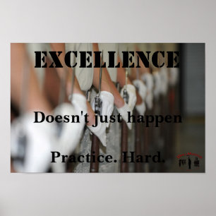 Excellence Motivational Poster