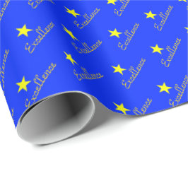 Excellence Star Felicitatief Inpakpapier