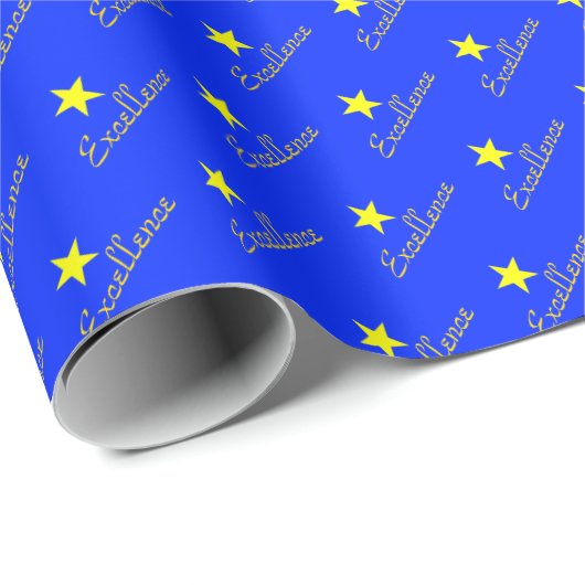 Excellence Star Felicitatief Inpakpapier (Rol Hoek)