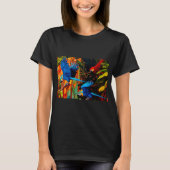Excellence's Birds: Blauwe Ara Anodorhynchus lear T-shirt (Voorkant)