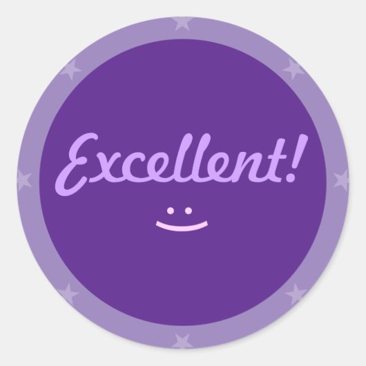 Excellent 1 - Teacher Sticker Series (Voorkant)