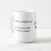 Excellentist Mug Koffiemok (Voorkant links)