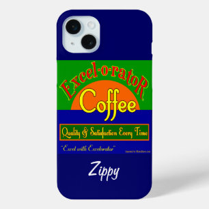 Excelorator Koffie Grappige Retro Art iPhone Case