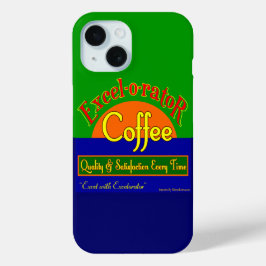 Excelorator Koffie Grappige Retro Art iPhone Case