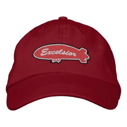 Excelsior Crewcap Geborduurde Honkbalpet Pet (Voorkant)