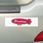 Excelsior Gear Bumpersticker (Op auto)