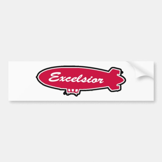 Excelsior Gear Bumpersticker (Voorkant)