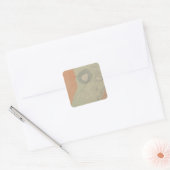 Excelsior Geyser Basin Vierkante Sticker (Envelop)