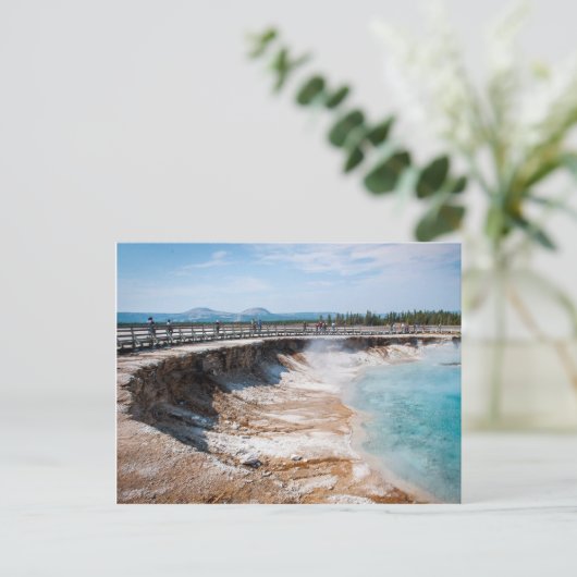 Excelsior Geyser Krater Briefkaart (Staand voorkant)