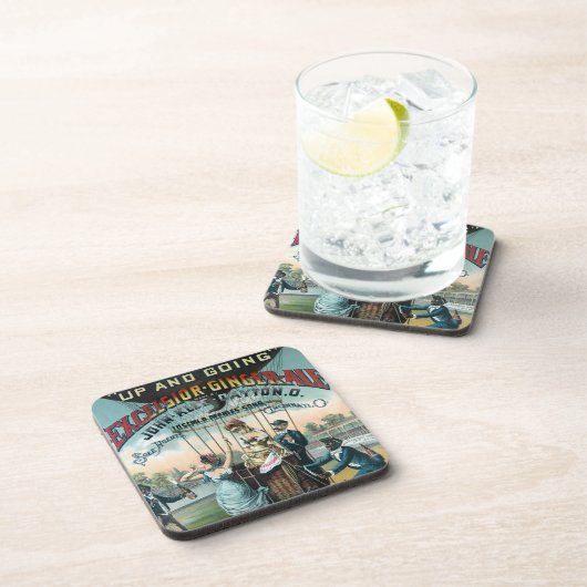 Excelsior Ginger Ale Bier Onderzetter (Rechterzijde)