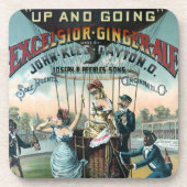 Excelsior Ginger Ale Bier Onderzetter (Voorkant)