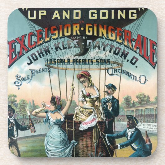 Excelsior Ginger Ale Bier Onderzetter (Voorkant)