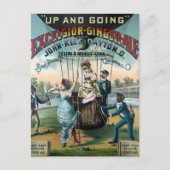 Excelsior Ginger Ale Briefkaart (Voorkant)