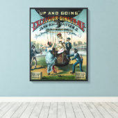 Excelsior Ginger Ale Canvas Afdruk (Insitu (Houten vloer))