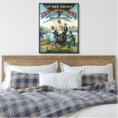 Excelsior Ginger Ale Canvas Afdruk (Insitu (Slaapkamer))