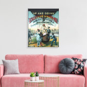 Excelsior Ginger Ale Canvas Afdruk (Insitu (Woonkamer))