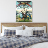 Excelsior Ginger Ale Canvas Afdruk (Insitu (Slaapkamer))