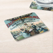 Excelsior Ginger Ale Kartonnen Onderzetters (Schuin)