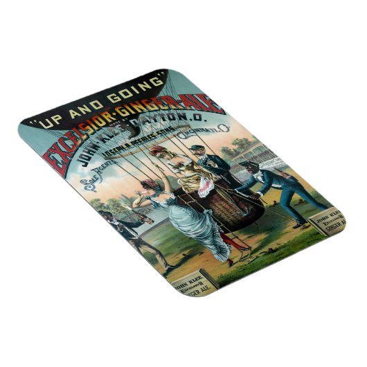 Excelsior Ginger Ale Magneet (Rechterzijde)