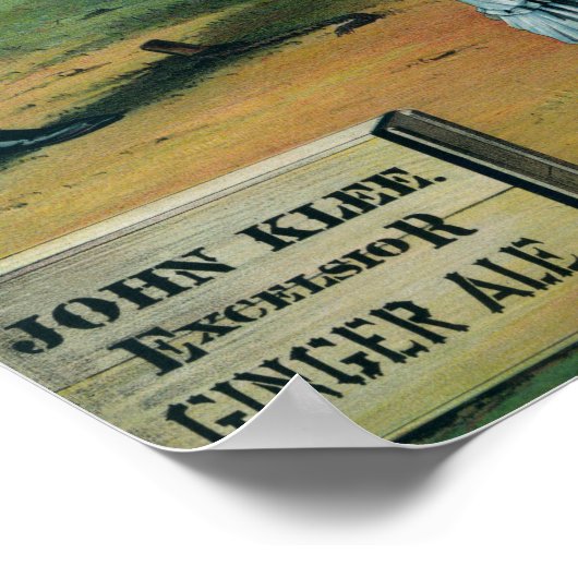 Excelsior Ginger Ale Poster (Hoek)