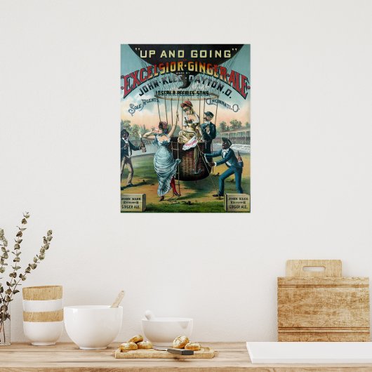 Excelsior Ginger Ale Poster (Keuken)