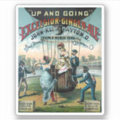 Excelsior Ginger Ale Sticker (Voorkant)